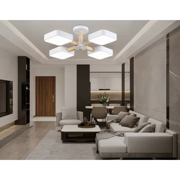 Люстра светодиодная на штанге Ambrella COMFORT FL4879 от ImperiumLoft