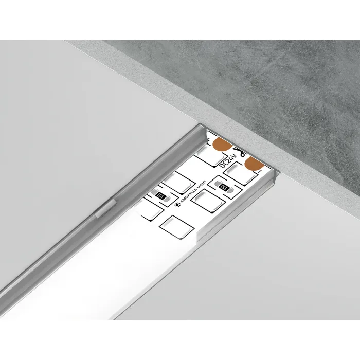 Алюминиевый профиль накладной Ambrella ILLUMINATION GP1500AL от ImperiumLoft