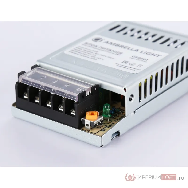 Блок питания для светодиодной ленты Ambrella ILLUMINATION GS9601 от ImperiumLoft