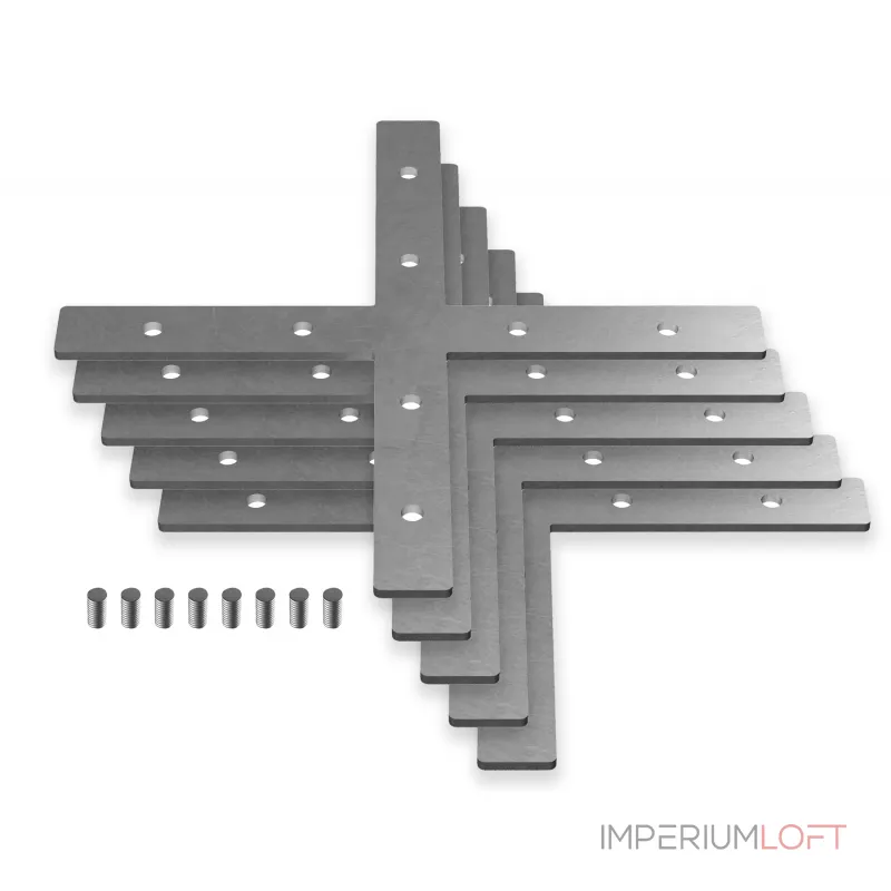 Соединитель Х для алюминиевого профиля "Profile System" Ambrella ILLUMINATION GP8057