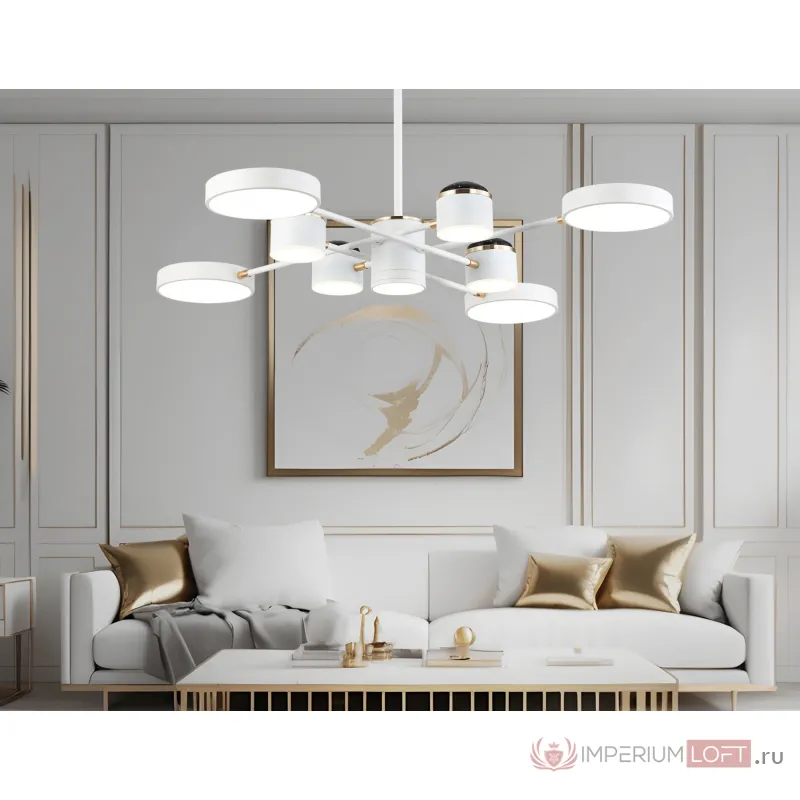 Люстра светодиодная на штанге Ambrella COMFORT FL51627 от ImperiumLoft
