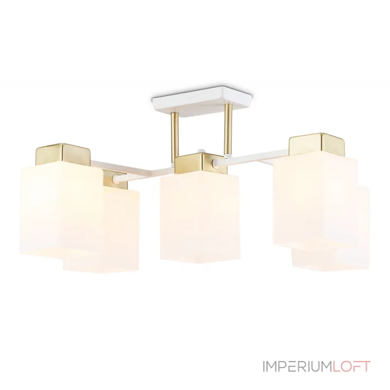 Люстра на штанге со стеклянными плафонами Ambrella TRADITIONAL TR303047