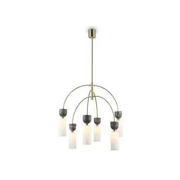 Люстра на штанге Ambrella HIGH LIGHT Ceramo Modern LH53333 Люстра на штанге Ambrella HIGH LIGHT Ceramo Modern LH53333