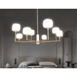 Люстра на штанге с мрамором Ambrella HIGH LIGHT LH53017 от ImperiumLoft