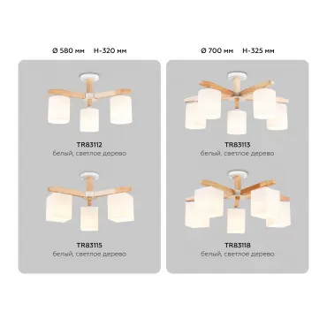 Подвесная люстра Ambrella TRADITIONAL TR83115 от ImperiumLoft