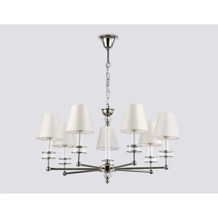 Подвесная люстра с абажурами и хрусталем Ambrella HIGH LIGHT LH71003 от ImperiumLoft