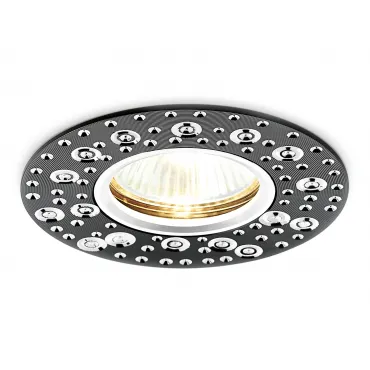 Светильник встраиваемый точечный Ambrella STANDARD SPOT A801 BK/AL Светильник встраиваемый точечный Ambrella STANDARD SPOT A801 BK/AL