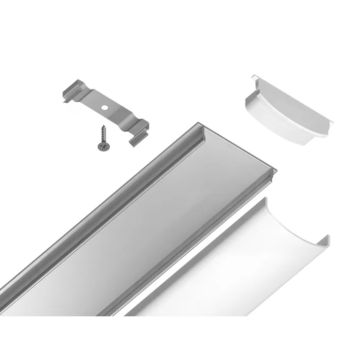 Алюминиевый профиль накладной Ambrella ILLUMINATION GP1500AL от ImperiumLoft