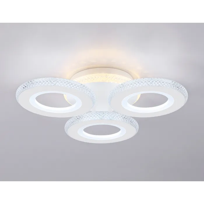 Потолочный светодиодный светильник с пультом Ambrella ACRYLICA FA8866 от ImperiumLoft