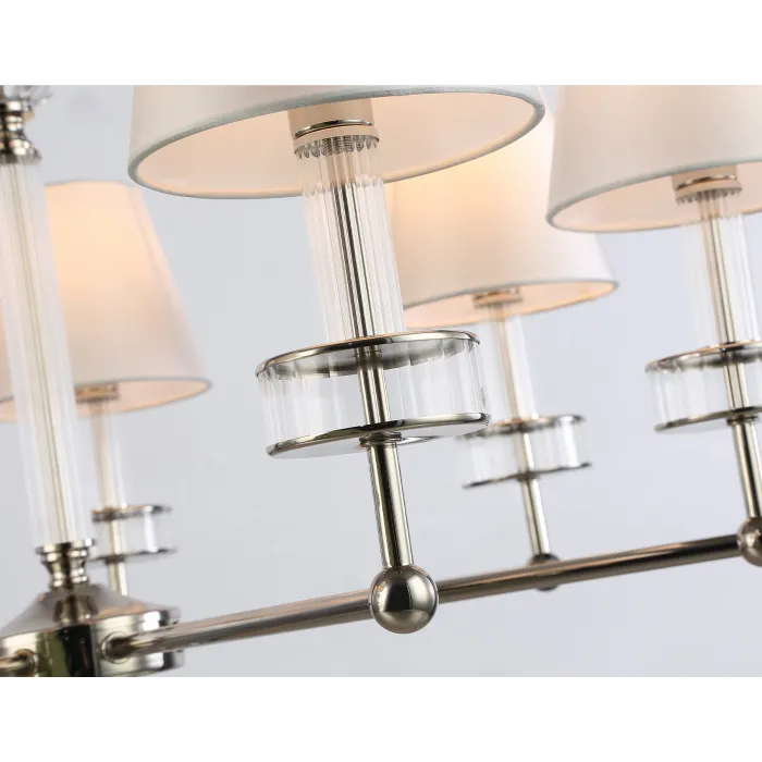 Подвесная люстра с абажурами и хрусталем Ambrella HIGH LIGHT LH71003 от ImperiumLoft