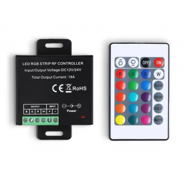 Контроллер для светодиодных лент RGB с инфракрасным пультом Ambrella ILLUMINATION GS11301