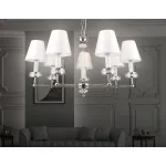 Подвесная люстра с абажурами и хрусталем Ambrella HIGH LIGHT LH71003 от ImperiumLoft