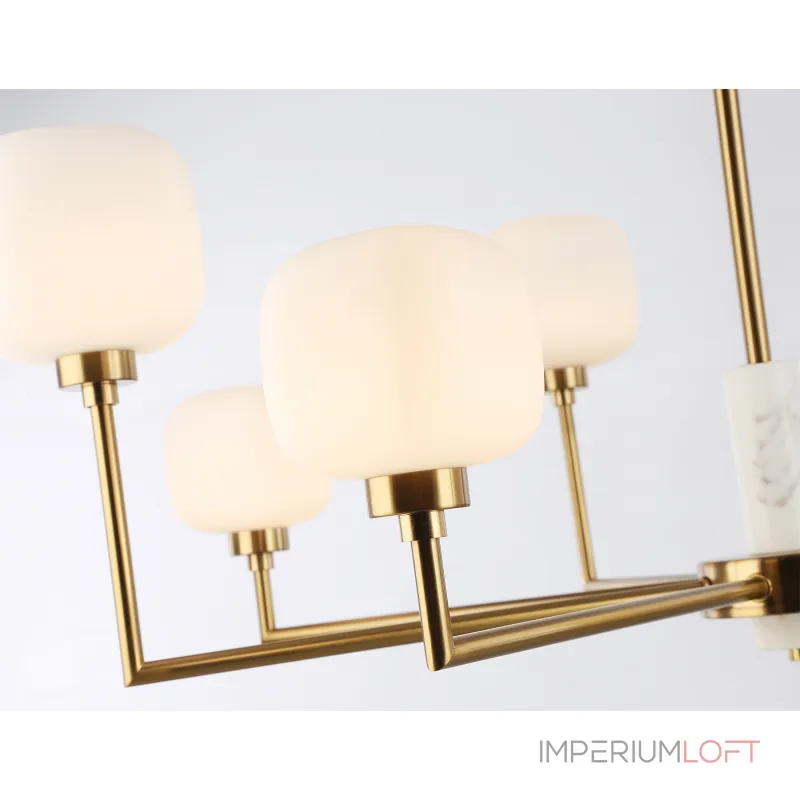 Люстра на штанге с мрамором Ambrella HIGH LIGHT LH53017 Люстра на штанге с мрамором Ambrella HIGH LIGHT LH53017