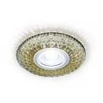 Встраиваемый точечный светильник MR16 с LED подсветкой Ambrella STANDARD SPOT S333 CF/WR