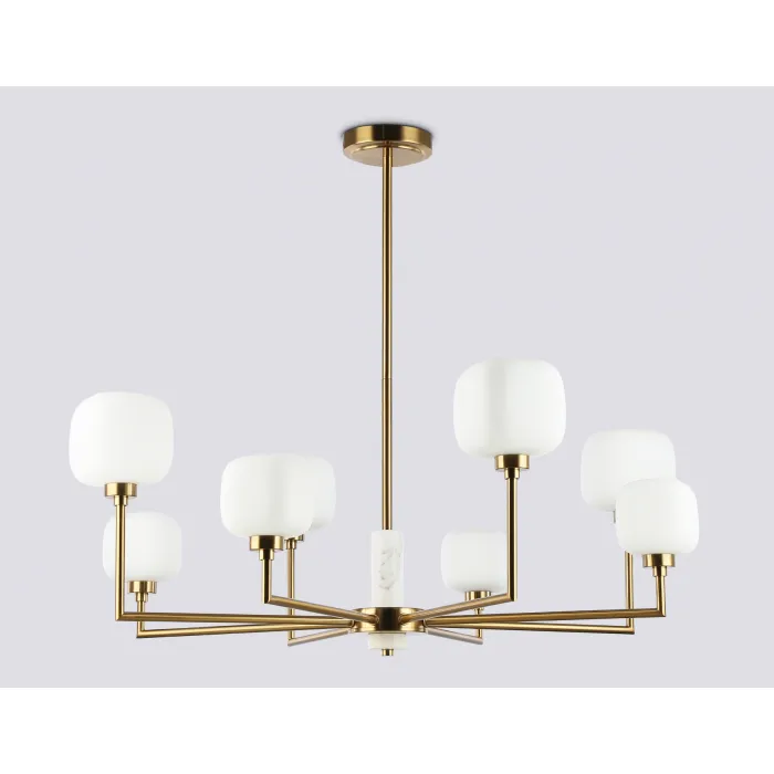 Люстра на штанге с мрамором Ambrella HIGH LIGHT LH53017 от ImperiumLoft