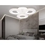 Потолочный светодиодный светильник с пультом Ambrella ACRYLICA FA8866 от ImperiumLoft