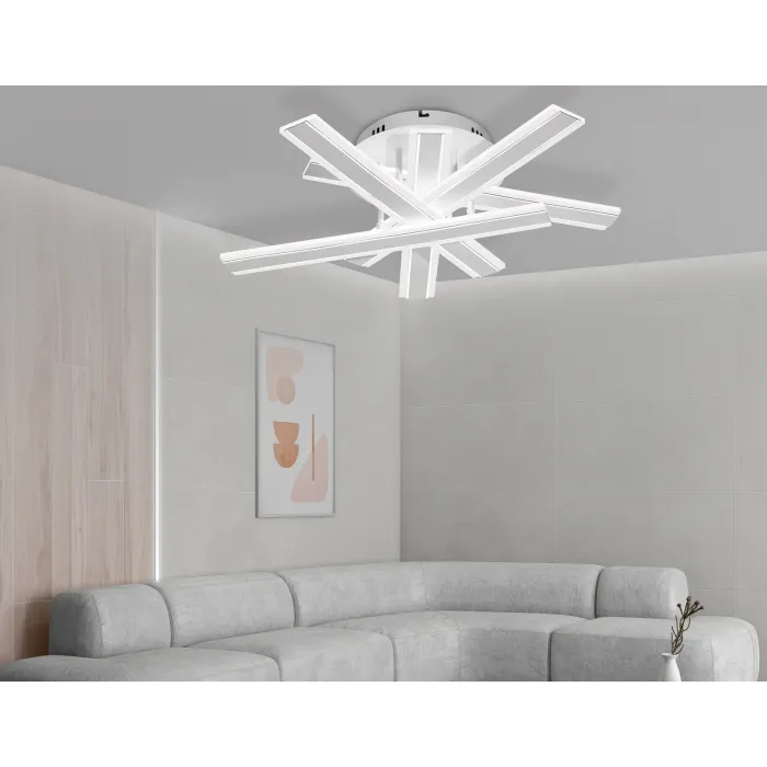 Настенно-потолочный светодиодный светильник с пультом Ambrella ACRYLICA FA8903 от ImperiumLoft
