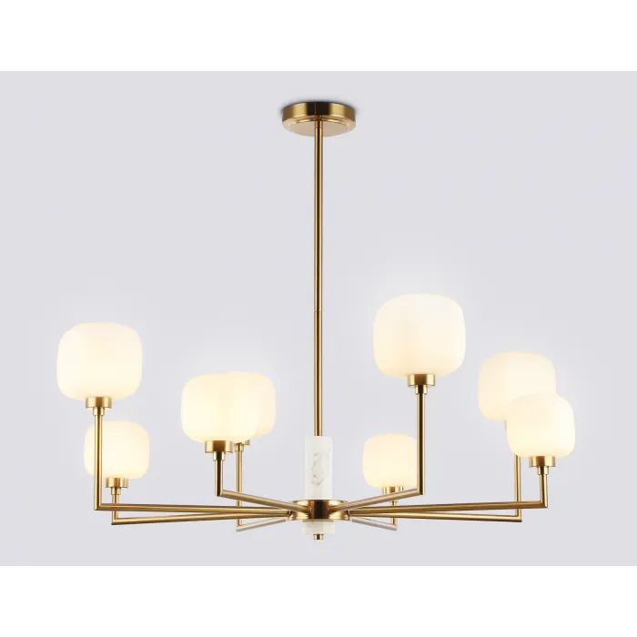 Люстра на штанге с мрамором Ambrella HIGH LIGHT LH53017 от ImperiumLoft