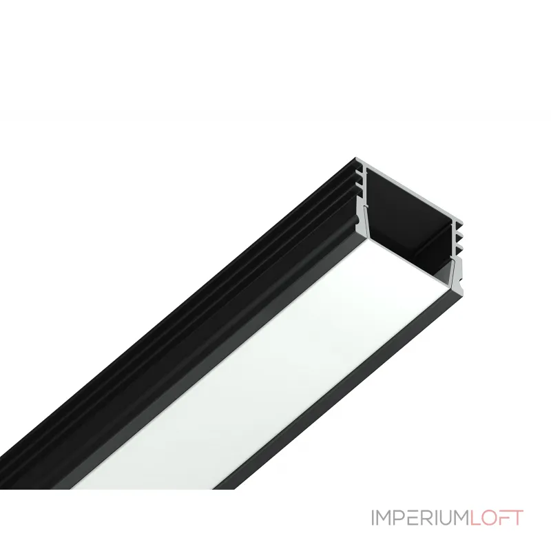 Алюминиевый профиль накладной Ambrella ILLUMINATION GP1750BK Алюминиевый профиль накладной Ambrella ILLUMINATION GP1750BK