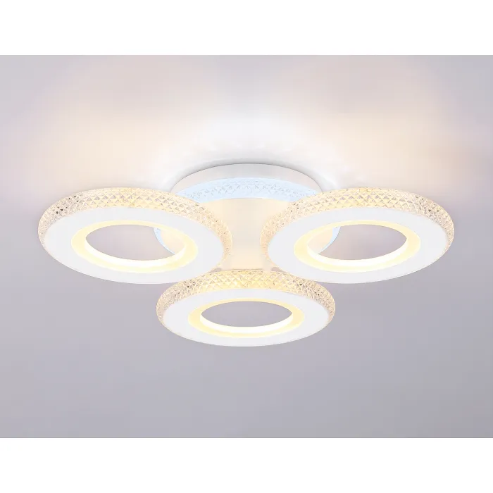 Потолочный светодиодный светильник с пультом Ambrella ACRYLICA FA8866 от ImperiumLoft