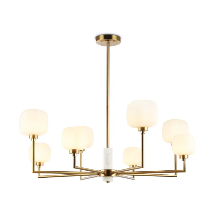 Люстра на штанге с мрамором Ambrella HIGH LIGHT LH53017 от ImperiumLoft