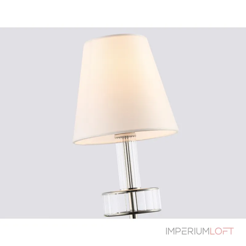 Настенный светильник с абажуром и хрусталем Ambrella HIGH LIGHT LH71005 Настенный светильник с абажуром и хрусталем Ambrella HIGH LIGHT LH71005