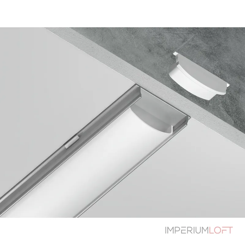 Алюминиевый профиль накладной Ambrella ILLUMINATION GP1500AL Алюминиевый профиль накладной Ambrella ILLUMINATION GP1500AL