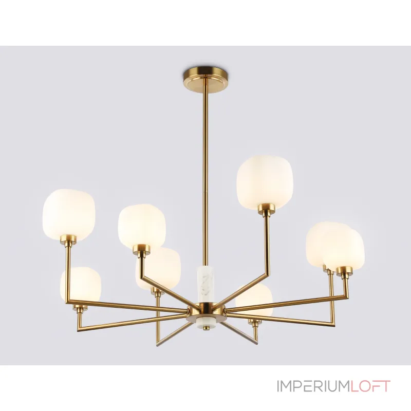 Люстра на штанге с мрамором Ambrella HIGH LIGHT LH53017 Люстра на штанге с мрамором Ambrella HIGH LIGHT LH53017