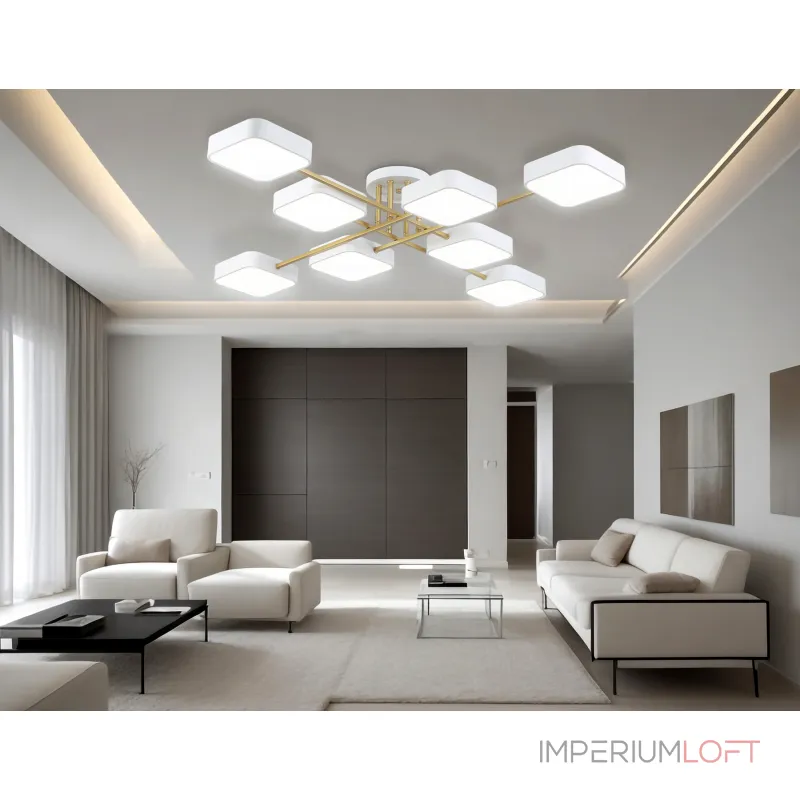 Люстра светодиодная на штанге Ambrella COMFORT FL516346