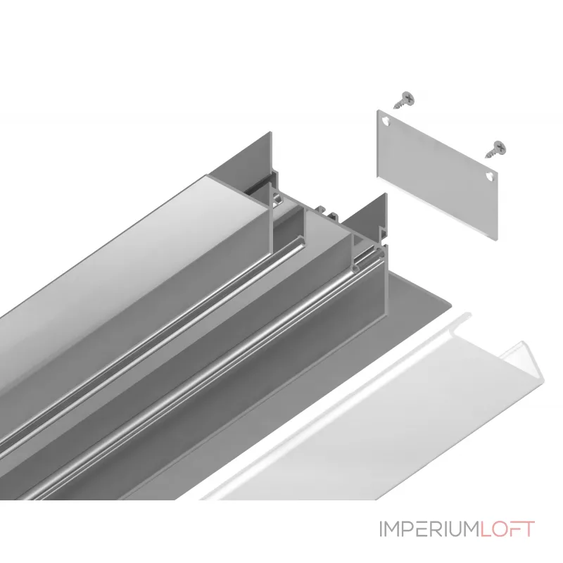 Алюминиевый профиль для натяжного потолка Ambrella ILLUMINATION GP4000AL