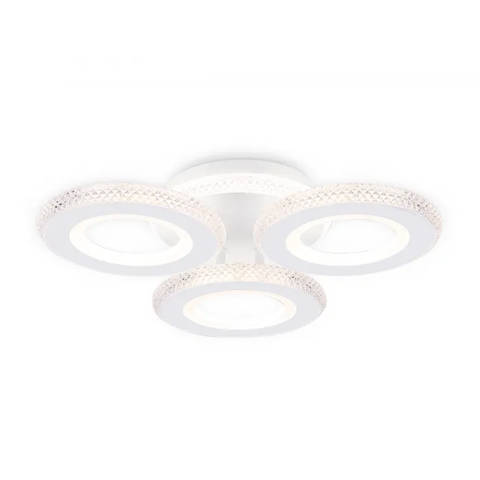 Потолочный светодиодный светильник с пультом Ambrella ACRYLICA FA8866 от ImperiumLoft