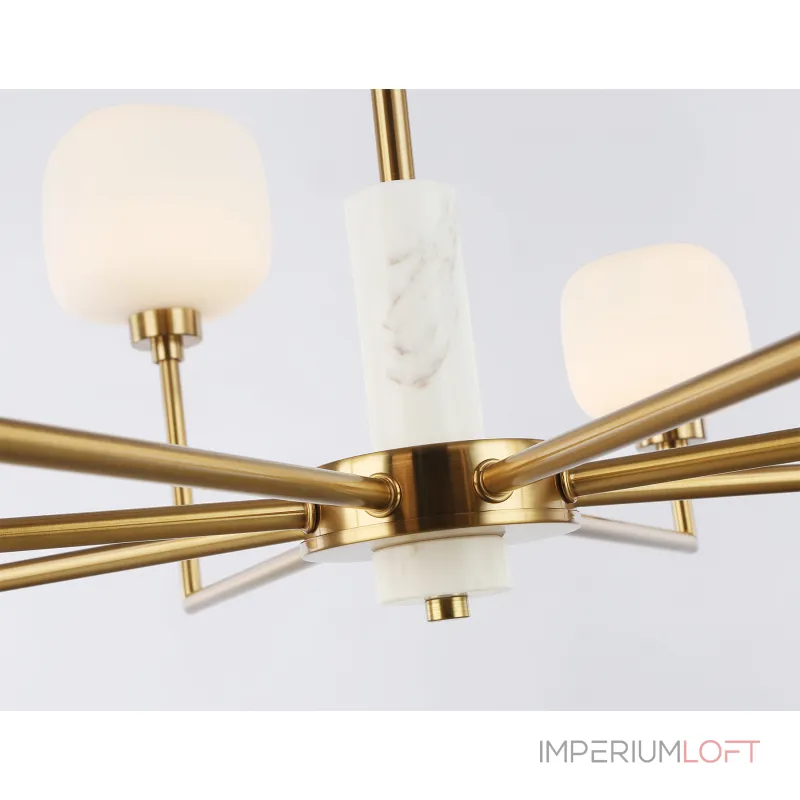 Люстра на штанге с мрамором Ambrella HIGH LIGHT LH53017 Люстра на штанге с мрамором Ambrella HIGH LIGHT LH53017