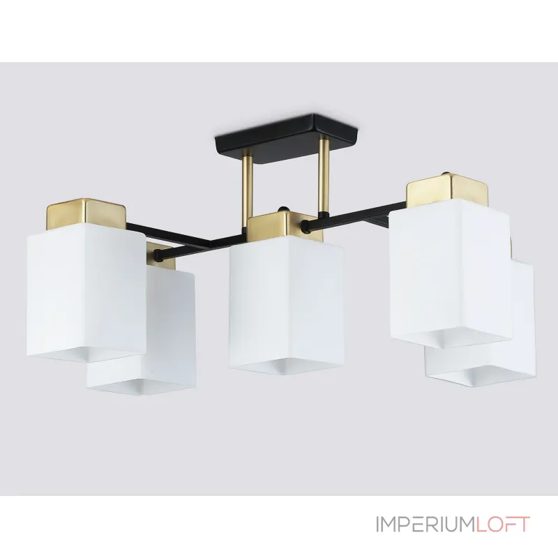 Люстра на штанге со стеклянными плафонами Ambrella TRADITIONAL TR303048
