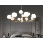 Люстра на штанге с мрамором Ambrella HIGH LIGHT LH53019
