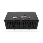 Карданный встраиваемый светодиодный светильник Ambrella TECHNO SPOT T812 BK/CH 2*12W 4200K