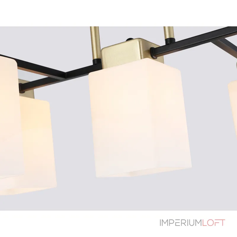 Люстра на штанге со стеклянными плафонами Ambrella TRADITIONAL TR303048