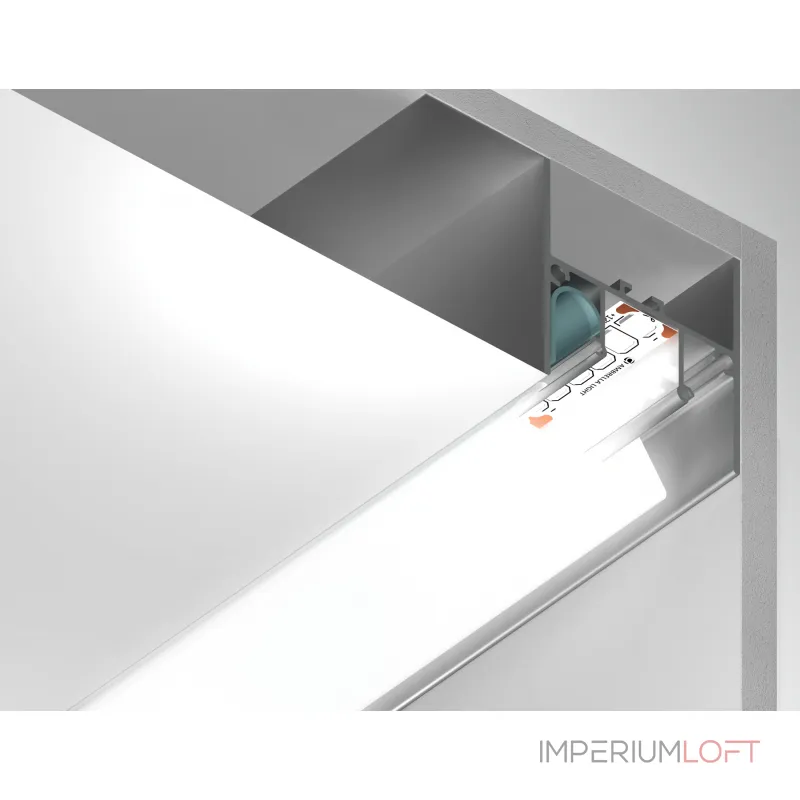 Алюминиевый профиль для натяжного потолка Ambrella ILLUMINATION GP4050AL Алюминиевый профиль для натяжного потолка Ambrella ILLUMINATION GP4050AL