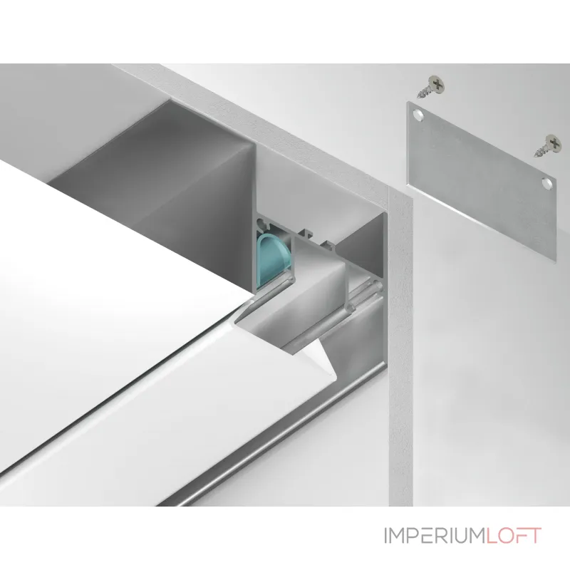 Алюминиевый профиль для натяжного потолка Ambrella ILLUMINATION GP4050AL Алюминиевый профиль для натяжного потолка Ambrella ILLUMINATION GP4050AL