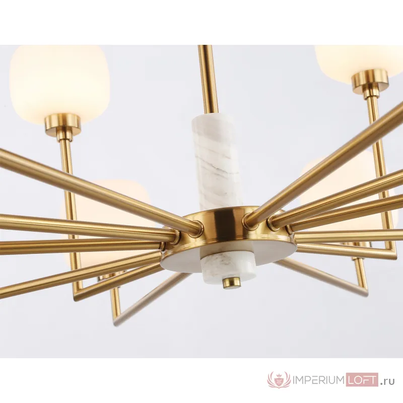 Люстра на штанге с мрамором Ambrella HIGH LIGHT LH53019 от ImperiumLoft