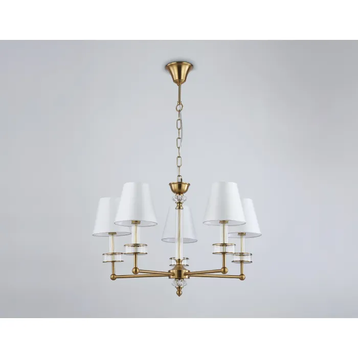 Подвесная люстра с абажурами и хрусталем Ambrella HIGH LIGHT LH71021 от ImperiumLoft
