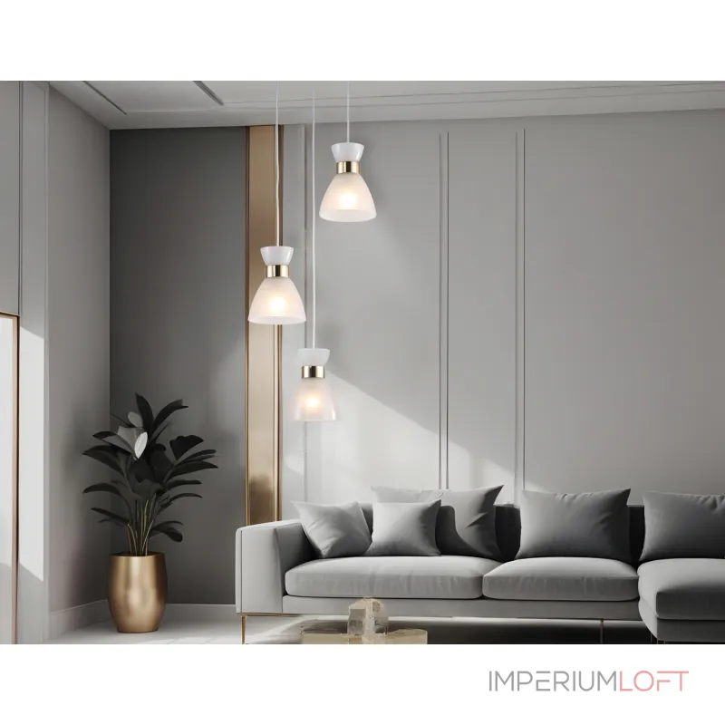 Светильник подвесной со стеклянными плафонами Ambrella TRADITIONAL TR3402 Светильник подвесной со стеклянными плафонами Ambrella TRADITIONAL TR3402