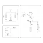 Люстра на штанге Ambrella HIGH LIGHT LH55256