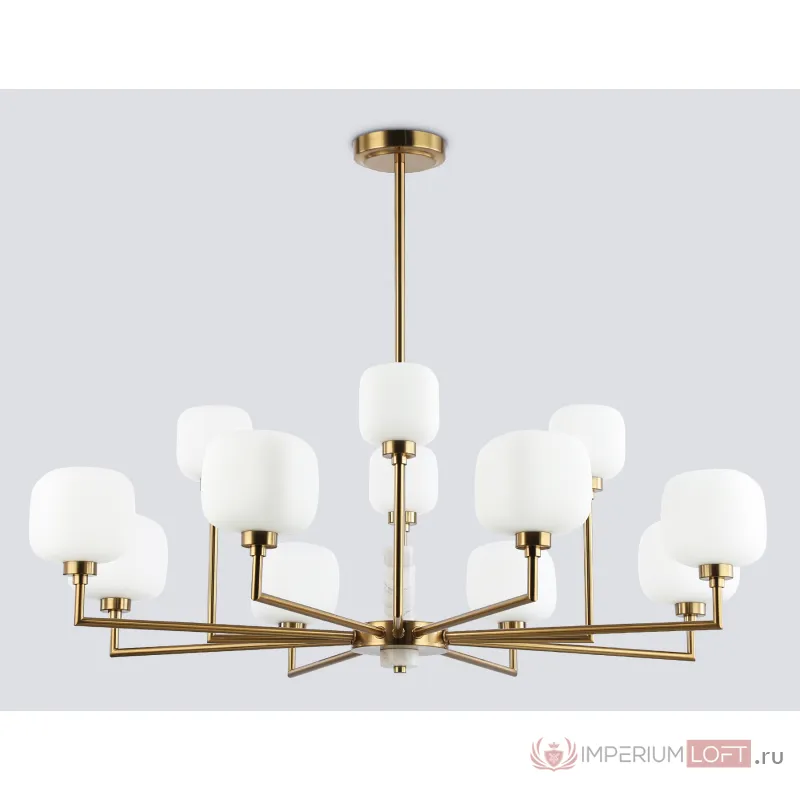 Люстра на штанге с мрамором Ambrella HIGH LIGHT LH53019 от ImperiumLoft