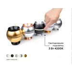 Насадка задняя накладная для корпуса светильника с диаметром отверстия D70mm Ambrella DIY System Elements N7929