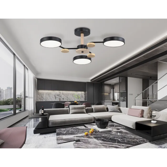 Люстра светодиодная на штанге Ambrella COMFORT FL4857 от ImperiumLoft