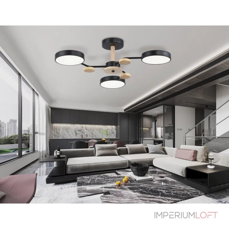 Люстра светодиодная на штанге Ambrella COMFORT FL4857