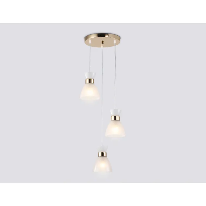 Светильник подвесной со стеклянными плафонами Ambrella TRADITIONAL TR3402 от ImperiumLoft