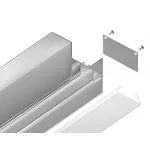 Алюминиевый профиль для натяжного потолка Ambrella ILLUMINATION GP4050AL