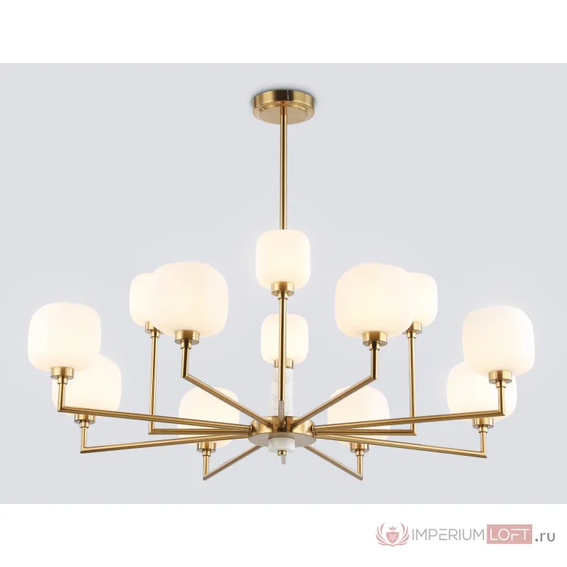 Люстра на штанге с мрамором Ambrella HIGH LIGHT LH53019 от ImperiumLoft