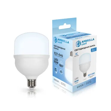 Лампа светодиодная T100 30W 6400K Ambrella 1003006
